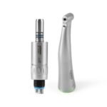 Dental Mini 4:1 Contra Angle Fiber Optic Low Speed Handpiece / Mini Fiber Optic Air Motor 6 Hole