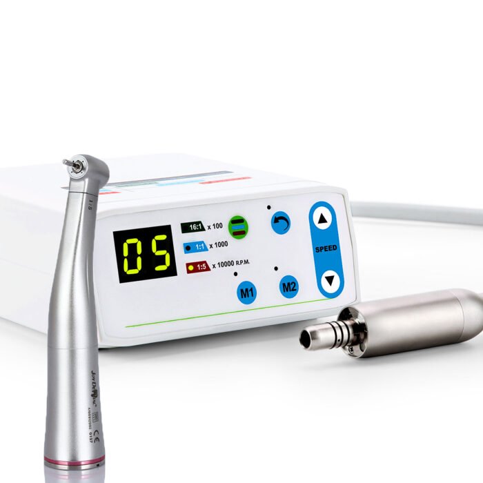 Dental LED Brushless Electric Micro Motor +1:5 Electric Contra Angle Handpiece - Image 1