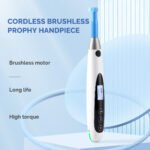 Dental Cordless Brushless Hygiene Prophy Handpiece 10 Speed Settings Prophy Angle 360° Rotating - Image 3