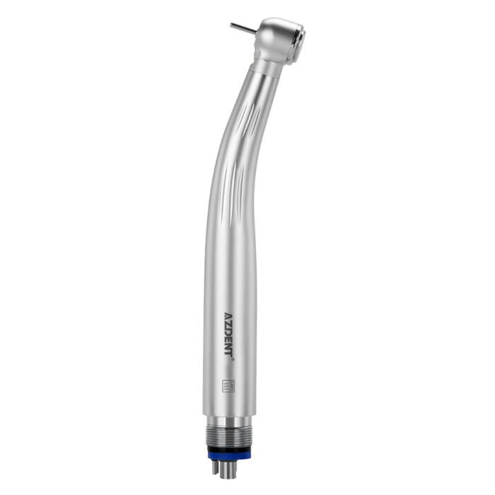 High Speed Handpiece Torque Head Push Button E-generator LED Triple Water Spray Ceramic Bearings 4 Hole - Image 5