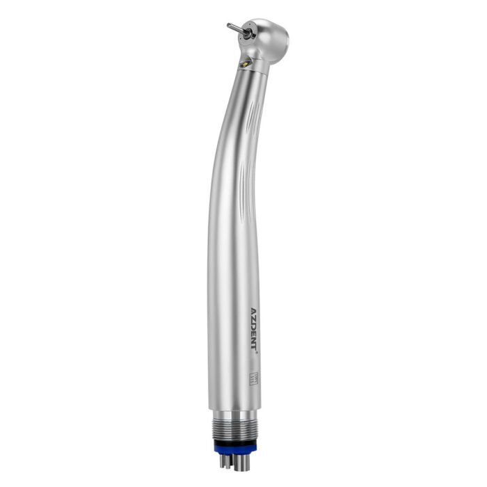 High Speed Handpiece Torque Head Push Button E-generator LED Triple Water Spray Ceramic Bearings 2/4 Hole - Image 6