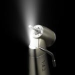 45 Degree Electric Contra Angle 1:4.2 Increasing Fiber Optic Handpiece External Water - Image 3