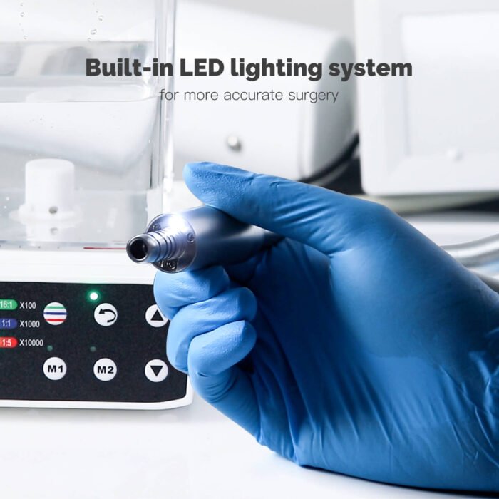 Dental LED Electric Motor System Brushless with Water Supply 4 Holes - Image 8