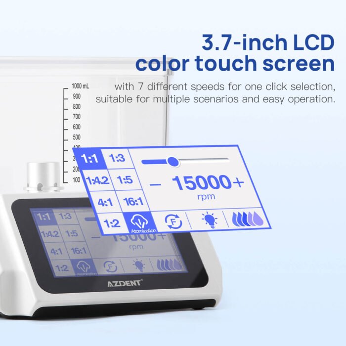 Dental LED Electric Brushless Surgery Motor System Touch Screen with Water Supply - Image 6