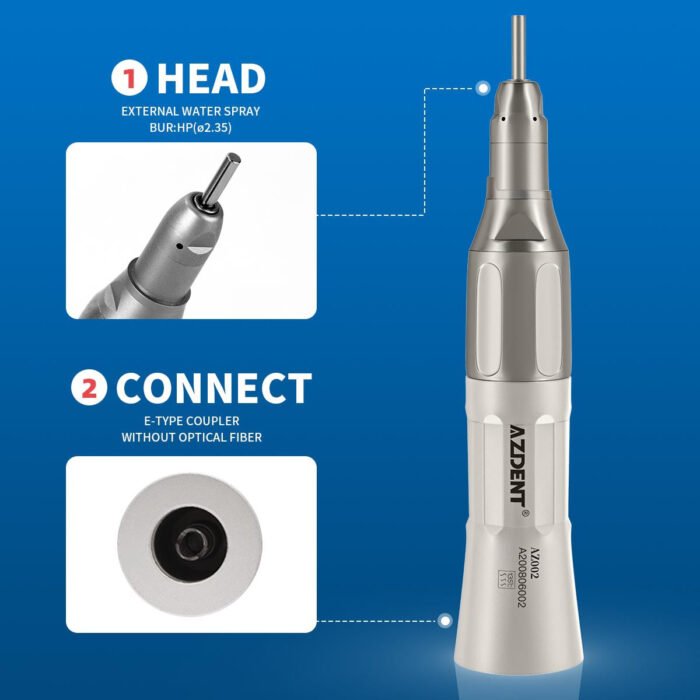 Low Speed Handpiece & Air Motor Set With External Water Spray 4 Hole - Image 4
