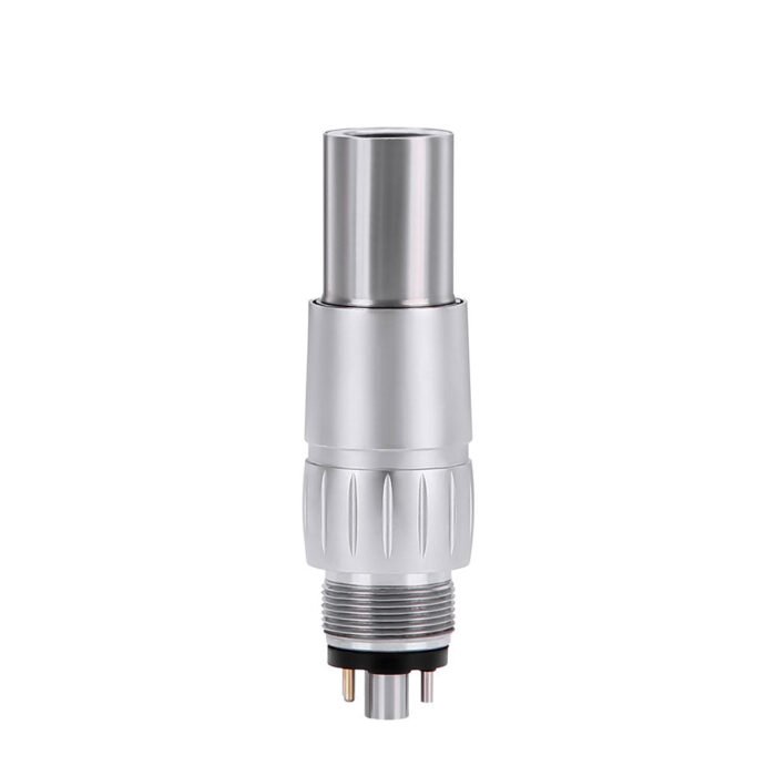 Dental LED Fiber Optic High Speed Handpiece Standard Head Push Button Three Water Spray or 6 Holes Quick Coupler - Image 8