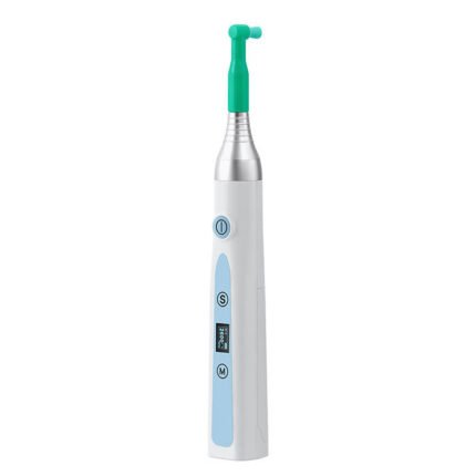 Dental Cordless Hygiene Prophy Handpiece 10 Speed Settings Prophy Angle 360° Rotating Nose Cone Detachable