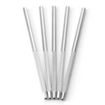 Dental Stainless Steel Mouth Mirror Handle 10Pcs/Set - Image 8