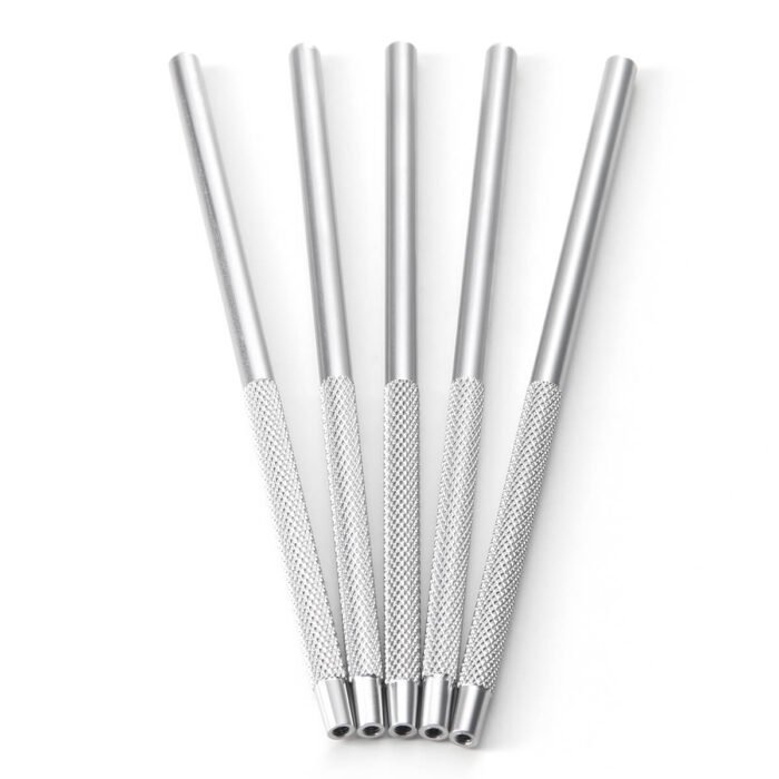Dental Stainless Steel Mouth Mirror Handle 10Pcs/Set - Image 8