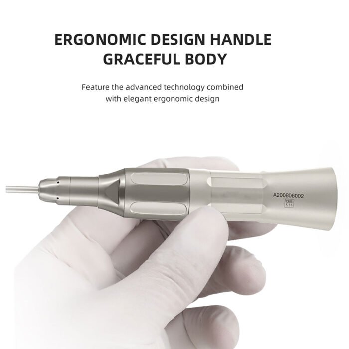 1:1 Low Speed Straight Nose Cone Handpiece With External Water Spray - Image 6