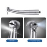 Dental LED Fiber Optic High Speed Handpiece Standard Head Push Button Three Water Spray or 6 Holes Quick Coupler - Image 5