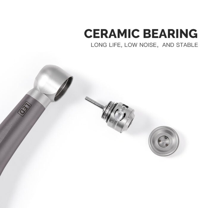 Dental E-generator LED High Speed Handpiece with Quick Coupler 4 Holes - Image 10