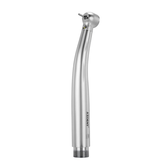 High Speed Handpiece Torque Head Push Button E-generator LED Triple Water Spray Ceramic Bearings 2/4 Hole - Image 7