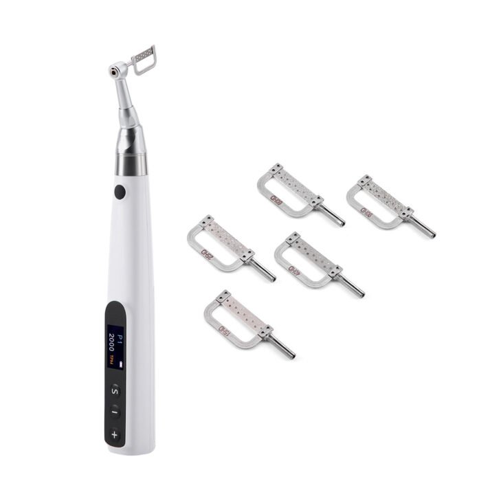 Dental Wireless Electric Orthodontic Handpiece Interproximal System Prophy Motor & 5pcs Strips - Image 1
