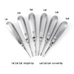 Dental Surgical Instrument Teeth Elevators Straight/Curved 6 Sizes - Image 4