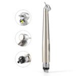 Dental 45 Degree LED High Speed Handpiece E-generator Standard Head Push Button 4 Hole - Image 2