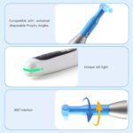 Dental Cordless Brushless Hygiene Prophy Handpiece 10 Speed Settings Prophy Angle 360° Rotating - Image 9