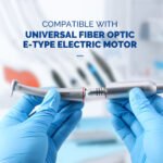 Dental Mini 1:5 Fiber Optic Increasing Electric Contra Angle Handpiece / Mini Fiber Optic Air Motor 6 Hole - Image 13