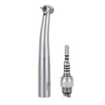 Dental LED Fiber Optic High Speed Handpiece Standard Head Push Button Three Water Spray / 4 or 6 Holes Quick Coupler - Image 10