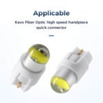 Dental LED Bulb Fiber Optic High Speed Handpiece Coupler Connector - Image 8