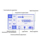 Dental LED Electric Brushless Surgery Motor System Touch Screen with Water Supply - Image 8