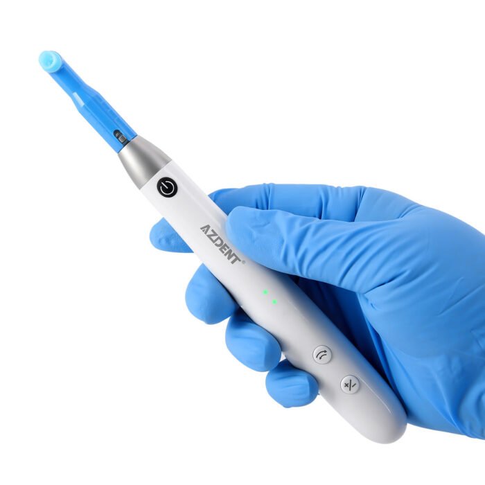Dental Cordless Hygiene Prophy Handpiece 2 Speed Settings Prophy Angle 360° Rotating - Image 4