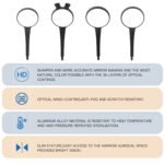 Dental Ultra Clear Mouth Mirror Imaging Sterilizable 22/24mm for Implantology and Surgery - Image 5