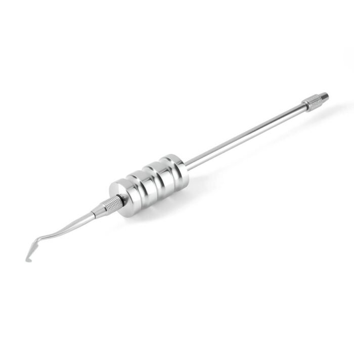Dental Stainless Steel Manual Crown Remover Kit with 3 Attachments Tips - Image 5