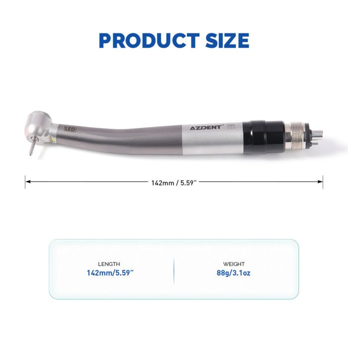Dental E-generator LED High Speed Handpiece with Quick Coupler 4 Holes - Image 5