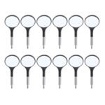 Dental Ultra Clear Mouth Mirror Colorful Plastic/Metal Mirror Heads & Handle - Image 14