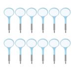 Dental Ultra Clear Mouth Mirror Colorful Plastic/Metal Mirror Heads & Handle - Image 15