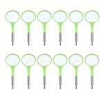 Dental Ultra Clear Mouth Mirror Colorful Plastic/Metal Mirror Heads & Handle - Image 17