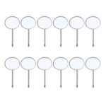 Dental Ultra Clear Mouth Mirror Colorful Plastic/Metal Mirror Heads & Handle - Image 22