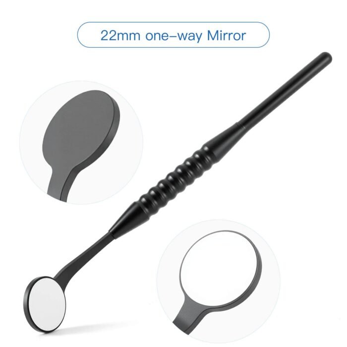 Dental Ultra Clear Mouth Mirror Imaging Sterilizable 22/24mm for Implantology and Surgery - Image 10