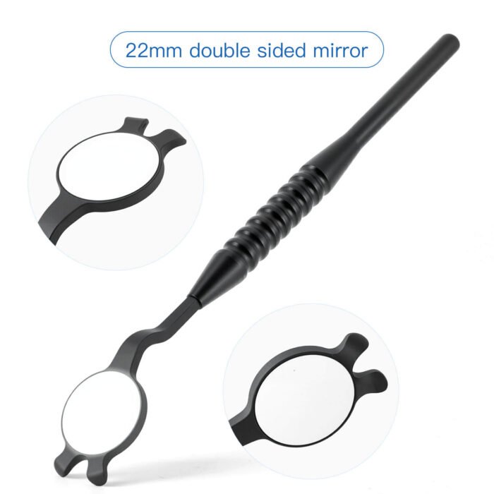 Dental Ultra Clear Mouth Mirror Imaging Sterilizable 22/24mm for Implantology and Surgery - Image 11