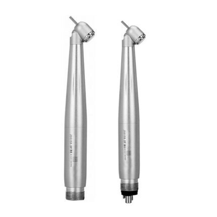 Dental High Speed Handpiece 45 Degree Standard Head Push Button E-Generator LED 2/4 Hole