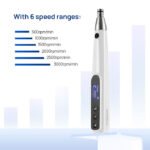 Dental Cordless Hygiene Prophy Handpiece 6 Speed Settings Prophy Angle 360° Rotating - Image 3
