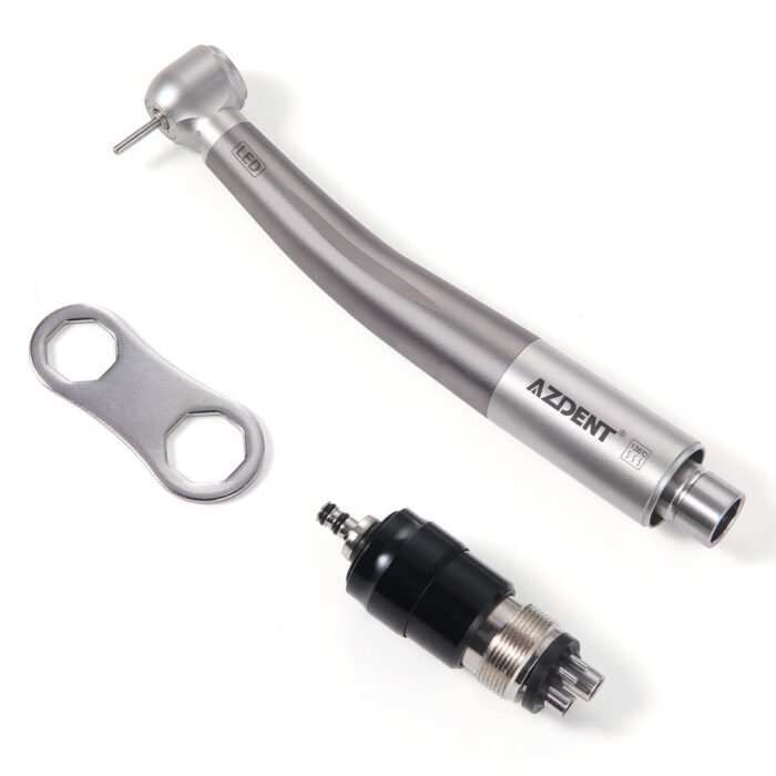 Dental E-generator LED High Speed Handpiece with Quick Coupler 4 Holes - Image 2