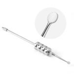 Dental Stainless Steel Manual Crown Remover Kit with 3 Attachments Tips - Image 6