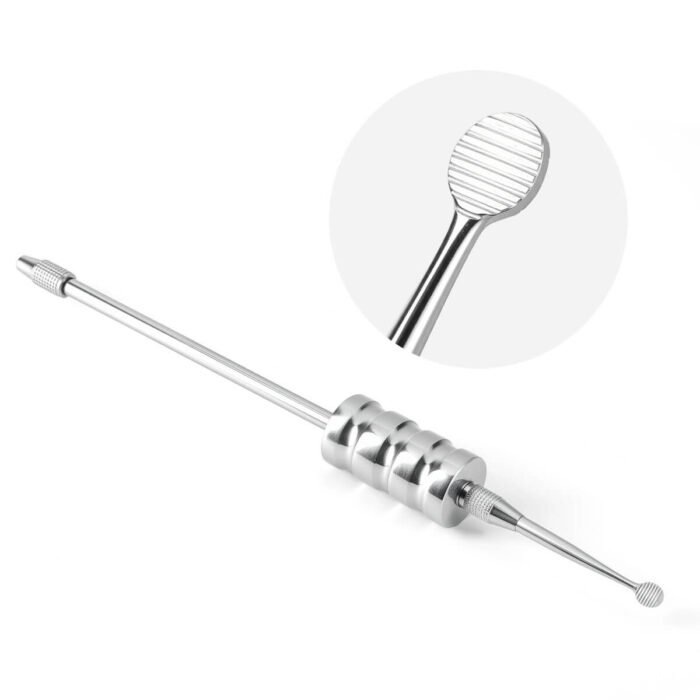 Dental Stainless Steel Manual Crown Remover Kit with 3 Attachments Tips - Image 6