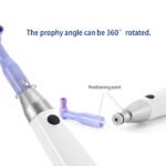 Dental Cordless Hygiene Prophy Handpiece 6 Speed Settings Prophy Angle 360° Rotating - Image 4
