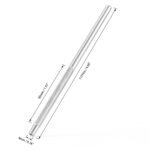 Dental Stainless Steel Mouth Mirror Handle 10Pcs/Set - Image 2