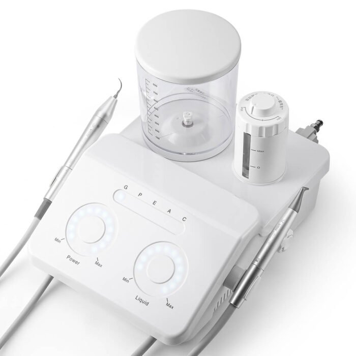 Dental VRN-DQ40 Ultrasonic Scaler Air Polisher Sandblasting Periodontal Therapy System LED Handpiece - Image 4