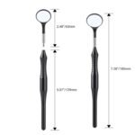 Dental Ultra Clear Mouth Mirror Colorful Plastic/Metal Mirror Heads & Handle - Image 2