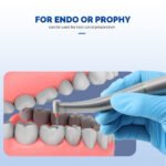 Dental Mini 8:1 Low Speed Handpiece Contra Angle Quattro Spray For Endo or Prophy - Image 7
