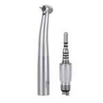 Dental LED Fiber Optic High Speed Handpiece Standard Head Push Button Three Water Spray / 4 or 6 Holes Quick Coupler - Image 11