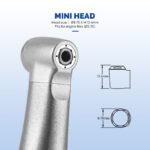 Dental Mini 16:1 Contra Angle Low Speed Handpiece Quattro Spray For Endo - Image 7