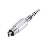 Dental LED Fiber Optic High Speed Handpiece Standard Head Push Button Three Water Spray / 4 or 6 Holes Quick Coupler - Image 8