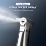 Dental Mini 8:1 Low Speed Handpiece Contra Angle Quattro Spray For Endo or Prophy - Image 9