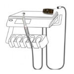 Dental LED Brushless Micro Motor+1:5 LED Increasing Contra Angle Handpiece - Image 3